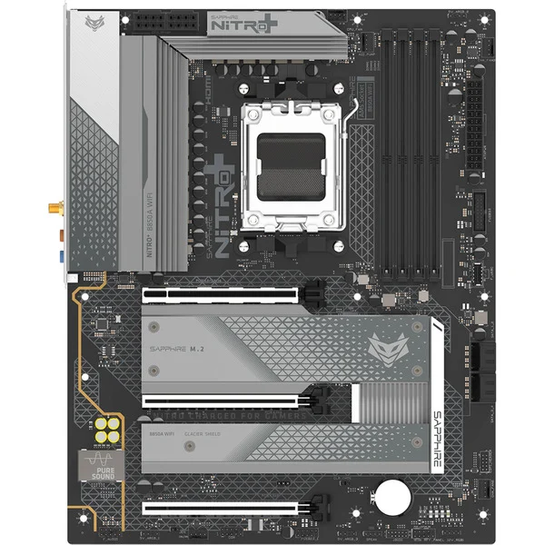 SAPPHIRE NITRO+ B850A WIFI7, Mainboard - Bild 2