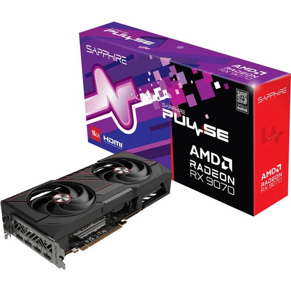 SAPPHIRE Radeon RX 9070 GRE Pulse Gaming OC, Grafikkarte
