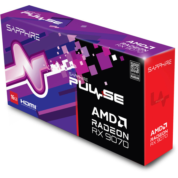 SAPPHIRE Radeon RX 9070 GRE Pulse Gaming OC, Grafikkarte - Bild 7