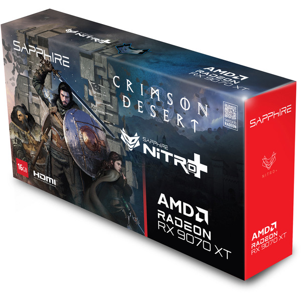 SAPPHIRE Radeon RX 9070 XT Nitro+ Crimson Desert Version, Grafikkarte - Bild 7