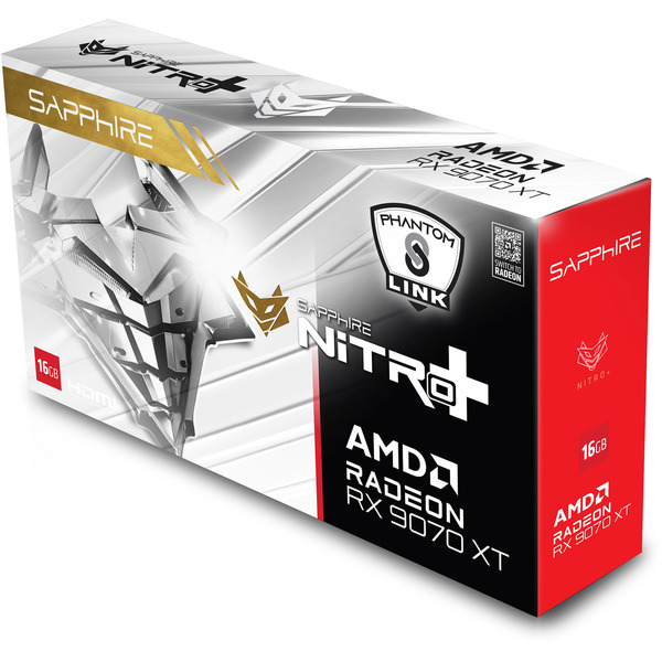 SAPPHIRE Radeon RX 9070 XT Nitro+ Phantom Link Polar OC, Grafikkarte - Bild 7
