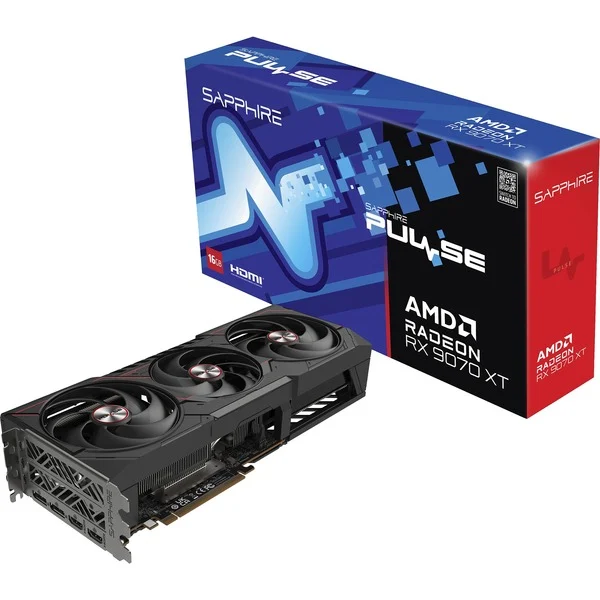 SAPPHIRE Radeon RX 9070 XT Pulse, Grafikkarte