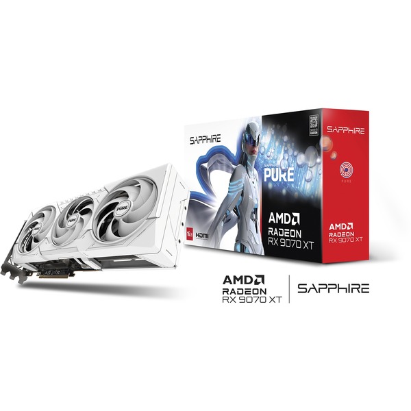 SAPPHIRE Radeon RX 9070 XT Pure, Grafikkarte - Bild 7
