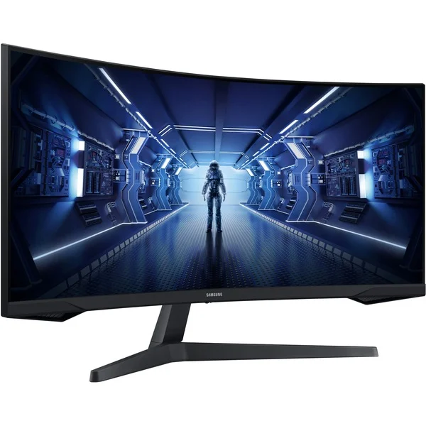 Samsung Odyssey G5 C34G55TWWP, Gaming-Monitor (86 cm (34 Zoll), schwarz, UWQHD, VA, AMD Free-Sync, Curved, 165Hz Panel) - Bild 3