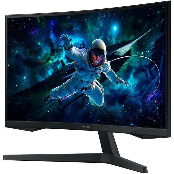 Samsung Odyssey G5 S27CG554EU, Gaming-Monitor (68 cm (27 Zoll), schwarz, QHD, VA, Curved, DP, HDMI, 165Hz Panel) - Bild 3