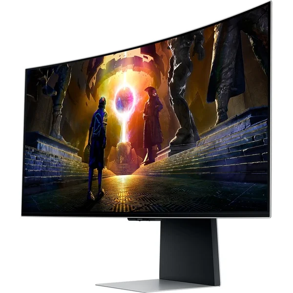 Samsung Odyssey OLED G8 S34DG850SU, Gaming-Monitor (86 cm (34 Zoll), silber, UWQHD, USB-C, Curved, Gaming Hub, 175Hz Panel) - Bild 2
