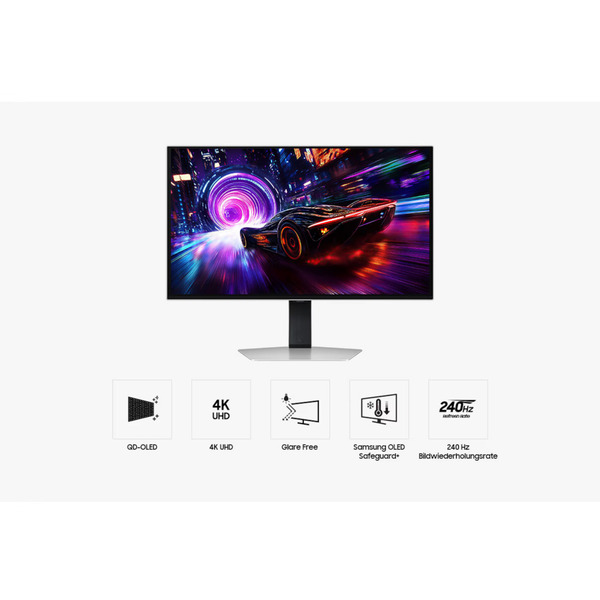 Samsung Odyssey S27FG814SU OLED (G81SF), Gaming-Monitor (68 cm (27 Zoll), silber, UltraHD/4K, FreeSync Premium Pro, USB-Hub, 240Hz Panel) - Bild 16