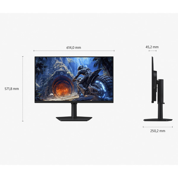 Samsung Odyssey S27HG402EU, Gaming-Monitor (68 cm (27 Zoll), schwarz, FullHD, Fast-IPS, HDMI, DP, Free Sync Premium, 300Hz Panel) - Bild 17