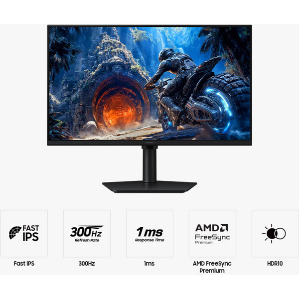 Samsung Odyssey S27HG402EU, Gaming-Monitor (68 cm (27 Zoll), schwarz, FullHD, Fast-IPS, HDMI, DP, Free Sync Premium, 300Hz Panel) - Bild 18