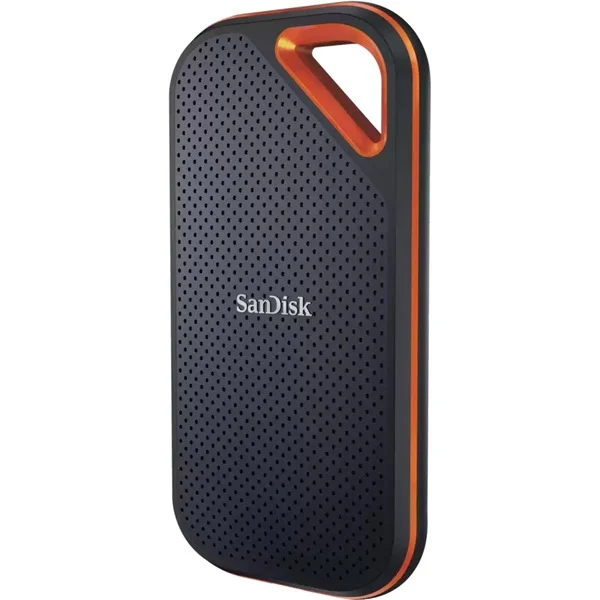 SanDisk Extreme PRO Portable SSD V2 4 TB, Externe SSD (schwarz/orange, USB-C 3.2 Gen 2x2 (20 Gbit/s)) - Bild 2