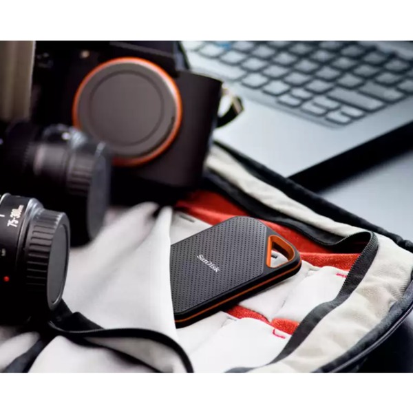 SanDisk Extreme PRO Portable SSD V2 4 TB, Externe SSD (schwarz/orange, USB-C 3.2 Gen 2x2 (20 Gbit/s)) - Bild 4