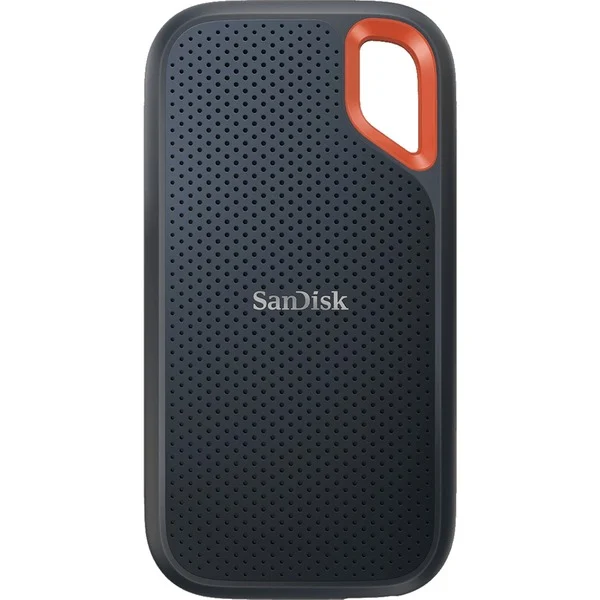 SanDisk Extreme Portable SSD V2 2 TB, Externe SSD (schwarz/orange, USB-C 3.2 Gen 2 (10 Gbit/s)) - Bild 2