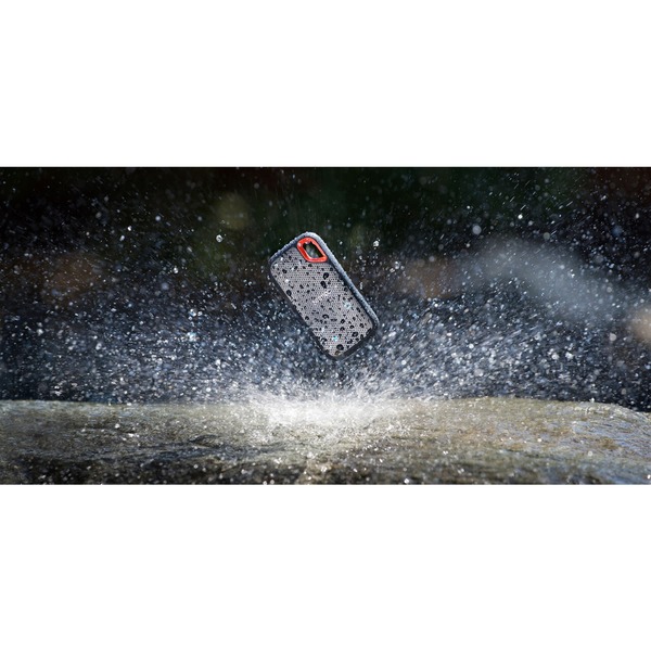 SanDisk Extreme Portable SSD V2 2 TB, Externe SSD (schwarz/orange, USB-C 3.2 Gen 2 (10 Gbit/s)) - Bild 6
