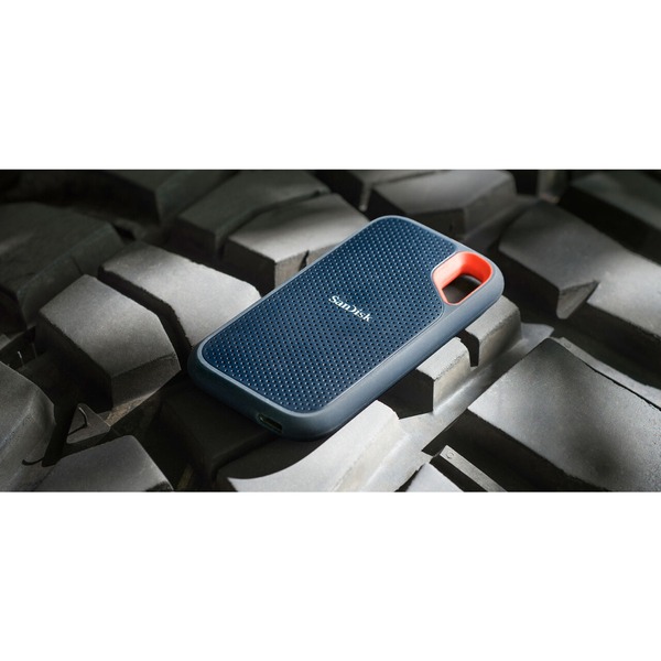 SanDisk Extreme Portable SSD V2 2 TB, Externe SSD (schwarz/orange, USB-C 3.2 Gen 2 (10 Gbit/s)) - Bild 8