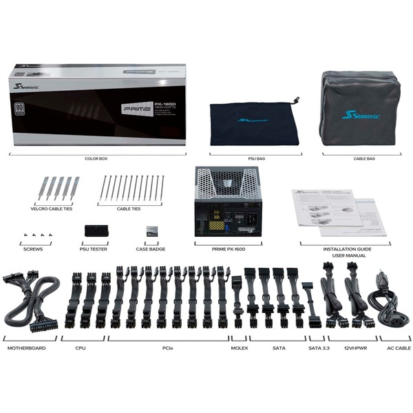 Seasonic PRIME PX-1600, PC-Netzteil - Bild 7