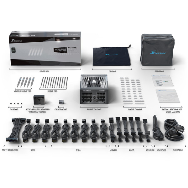 Seasonic PRIME TX-1300, PC-Netzteil - Bild 6