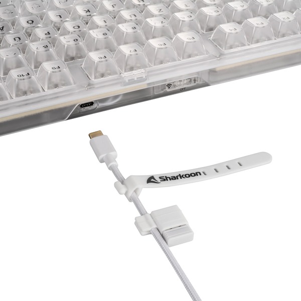 Sharkoon Crystal Shark, Gaming-Tastatur - Bild 6