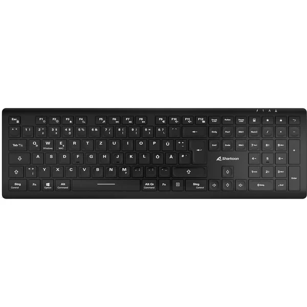 Sharkoon OfficePal K30W, Tastatur - Bild 2