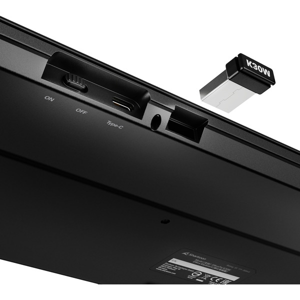 Sharkoon OfficePal K30W, Tastatur - Bild 7