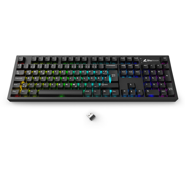 Sharkoon OfficePal KB70W, Tastatur - Bild 4