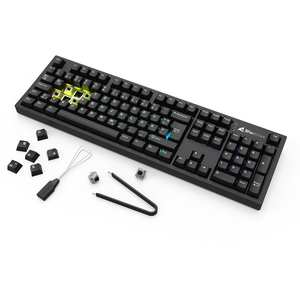 Sharkoon OfficePal KB70W, Tastatur - Bild 8