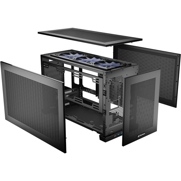 Sharkoon REBEL C20 ITX RGB, Tower-Gehäuse - Bild 10