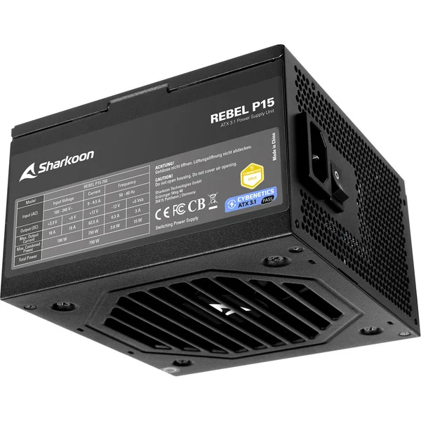 Sharkoon Rebel P15 750, PC-Netzteil - Bild 3
