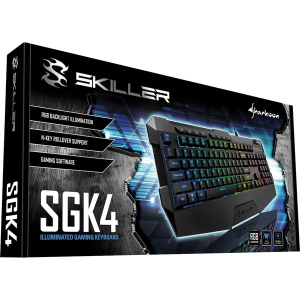 Sharkoon SKILLER SGK4, Gaming-Tastatur - Bild 3