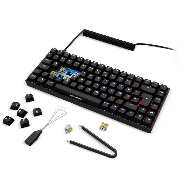 Sharkoon SKILLER SGK50 S3 PBT, Gaming-Tastatur - Bild 4