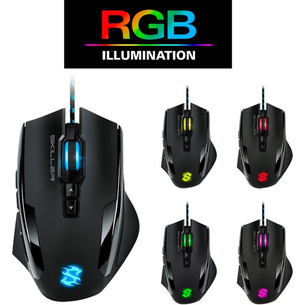 Sharkoon SKILLER SGM1, Gaming-Maus - Bild 7