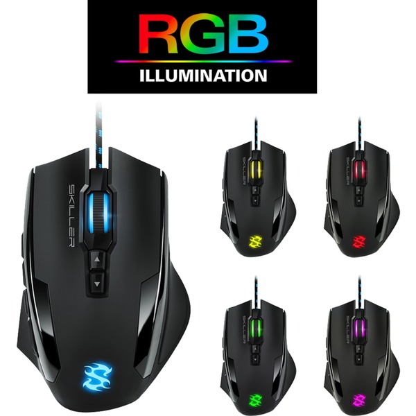 Sharkoon SKILLER SGM1, Gaming-Maus - Bild 8