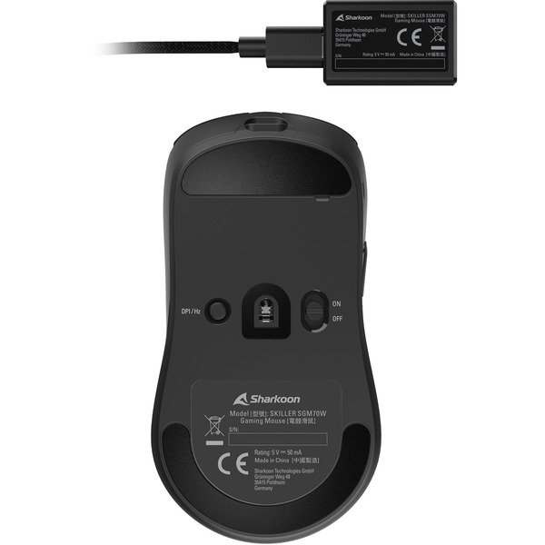 Sharkoon SKILLER SGM70W, Gaming-Maus - Bild 9