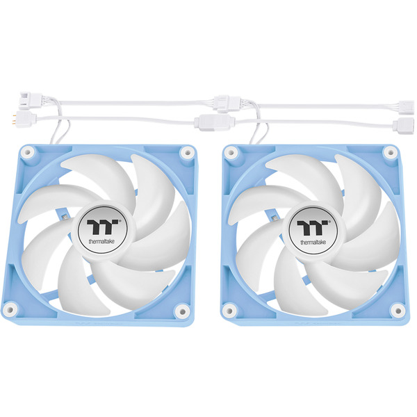 Thermaltake CT120 ARGB Sync PC Cooling Fan Hydrangea Blue, Gehäuselüfter - Bild 10