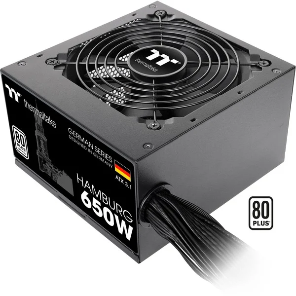 Thermaltake HAMBURG 650W ATX3.1, PC-Netzteil