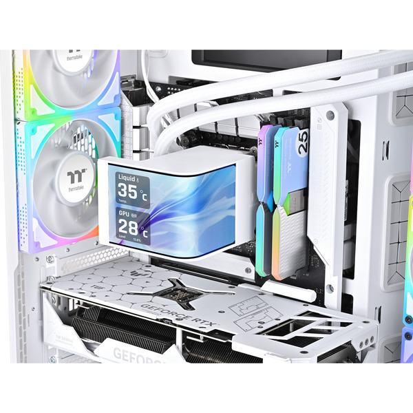 Thermaltake MAGCurve 360 Ultra AIO ARGB Snow Edition, Wasserkühlung - Bild 22