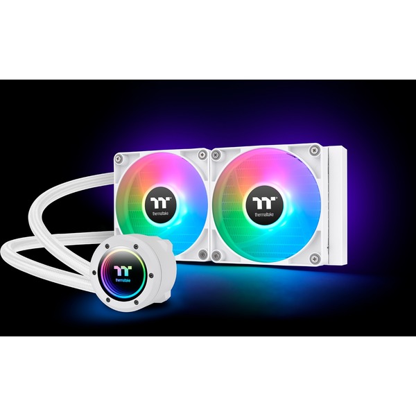 Thermaltake TH240 V2 ARGB Sync AIO Liquid Cooler Snow Edition, Wasserkühlung - Bild 5