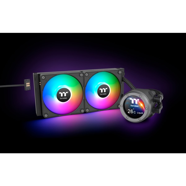 Thermaltake TH240 V2 Ultra EX ARGB CPU AIO Liquid Cooler , Wasserkühlung - Bild 18