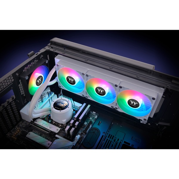 Thermaltake TH360 V2 Ultra ARGB Sync AIO Liquid Cooler Snow Edition, Wasserkühlung - Bild 11