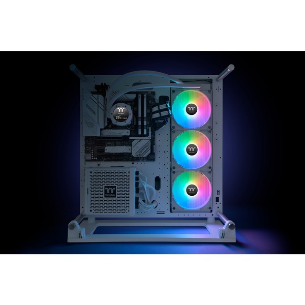 Thermaltake TH420 V2 Ultra ARGB Sync AIO Liquid Cooler Snow Edition, Wasserkühlung - Bild 14