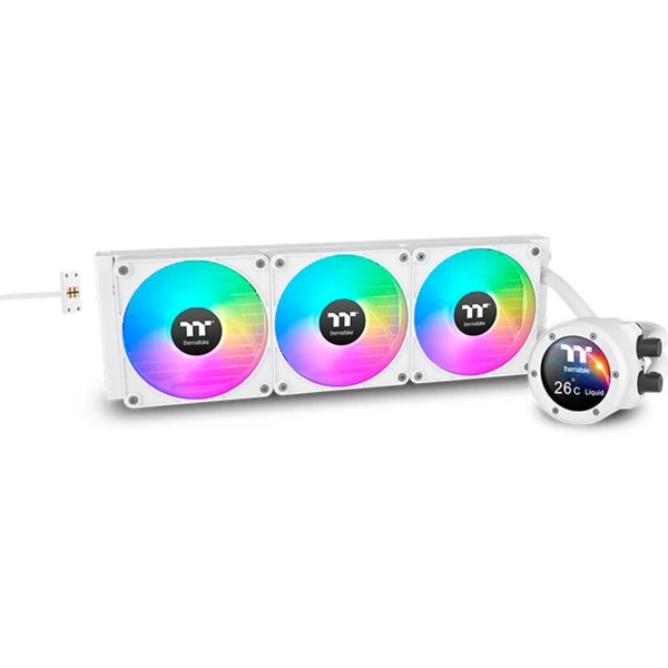 Thermaltake TH420 V2 Ultra EX ARGB Sync AIO Liquid Cooler - Snow Edition, Wasserkühlung