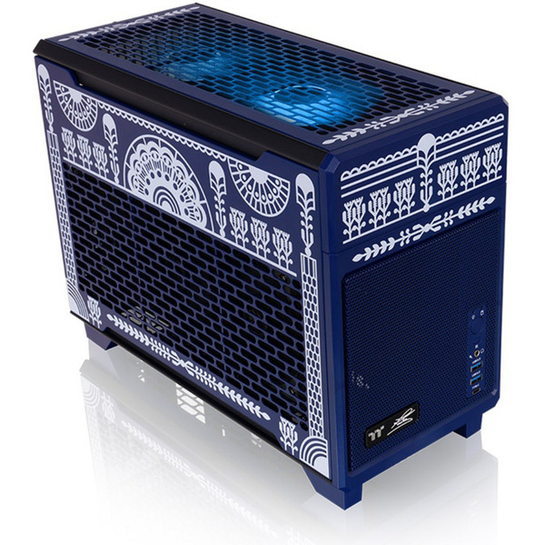Thermaltake TR100 Koralie Edition Cobalt Blue, Tower-Gehäuse - Bild 5