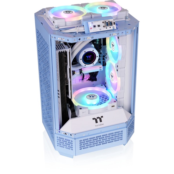 Thermaltake The Tower 250 Hydrangea Blue, Tower-Gehäuse - Bild 14