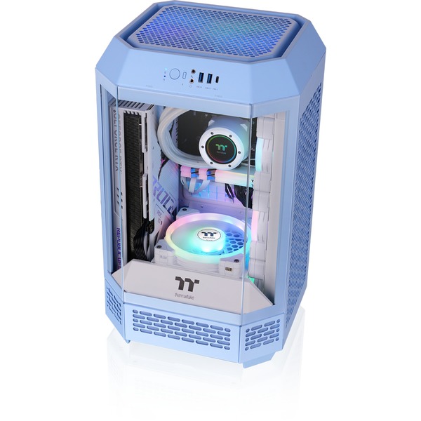 Thermaltake The Tower 250 Hydrangea Blue, Tower-Gehäuse - Bild 16