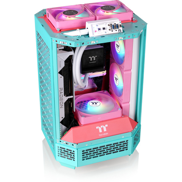 Thermaltake The Tower 250 Mint Strawberry, Tower-Gehäuse - Bild 15