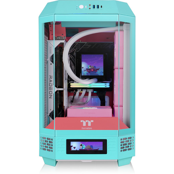 Thermaltake The Tower 250 Mint Strawberry, Tower-Gehäuse - Bild 16
