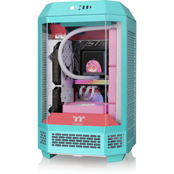 Thermaltake The Tower 250 Mint Strawberry, Tower-Gehäuse - Bild 17
