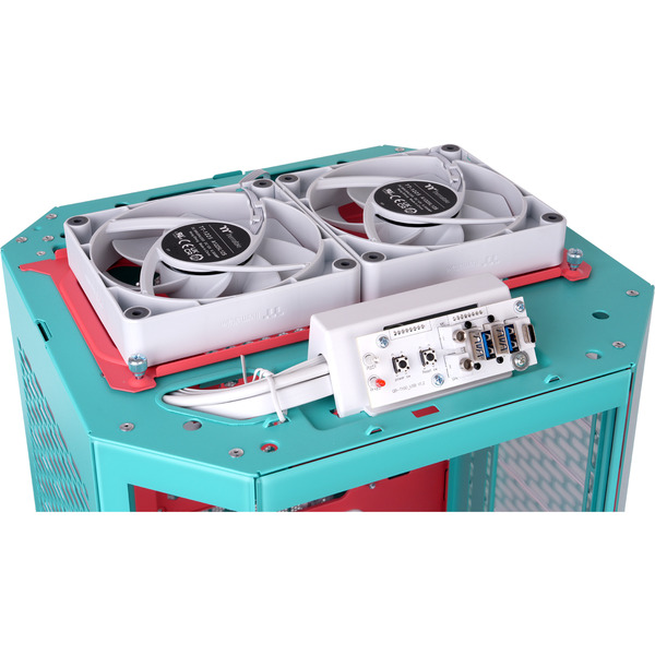 Thermaltake The Tower 250 Mint Strawberry, Tower-Gehäuse - Bild 10