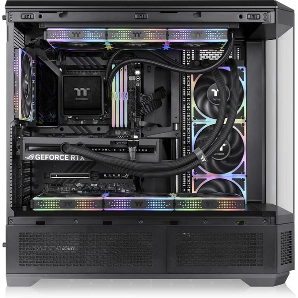 Thermaltake View 600 TG Black, Big-Tower-Gehäuse - Bild 3
