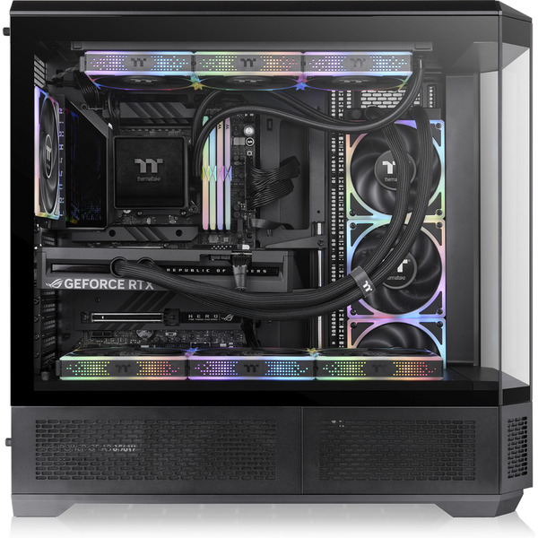 Thermaltake View 600 TG Black, Big-Tower-Gehäuse - Bild 4