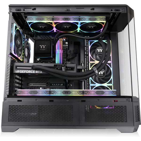 Thermaltake View 600 TG Black, Big-Tower-Gehäuse - Bild 6